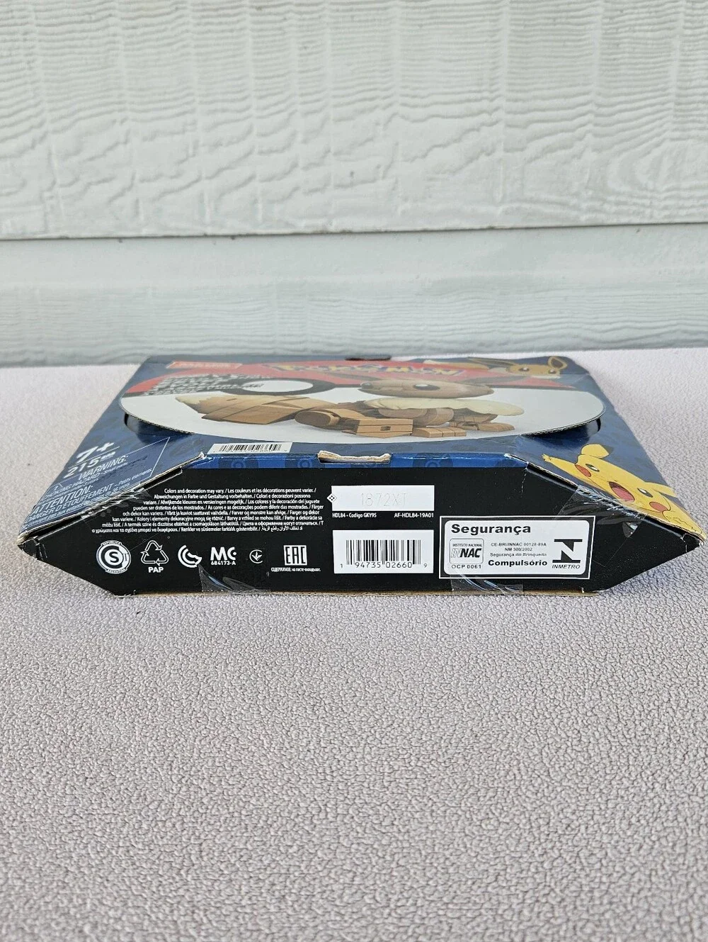MEGA Construx Pokémon Eevee Build & Show HDL84 Building Set 215 Pieces